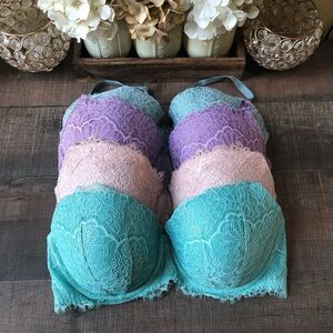 Victoria’s Secret Dream Angels Lined Demi 32DDD Bundle